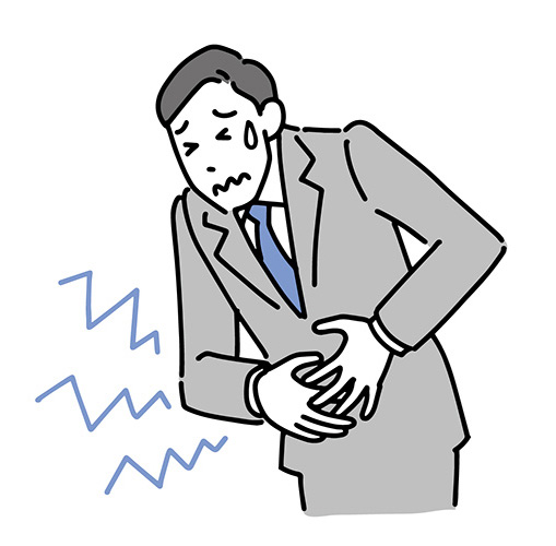 腹痛イメージ