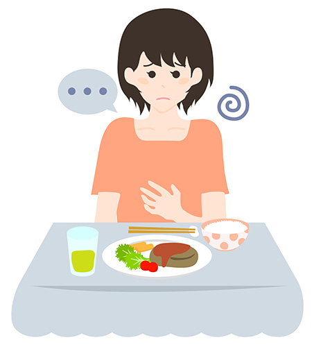 食欲不振イメージ